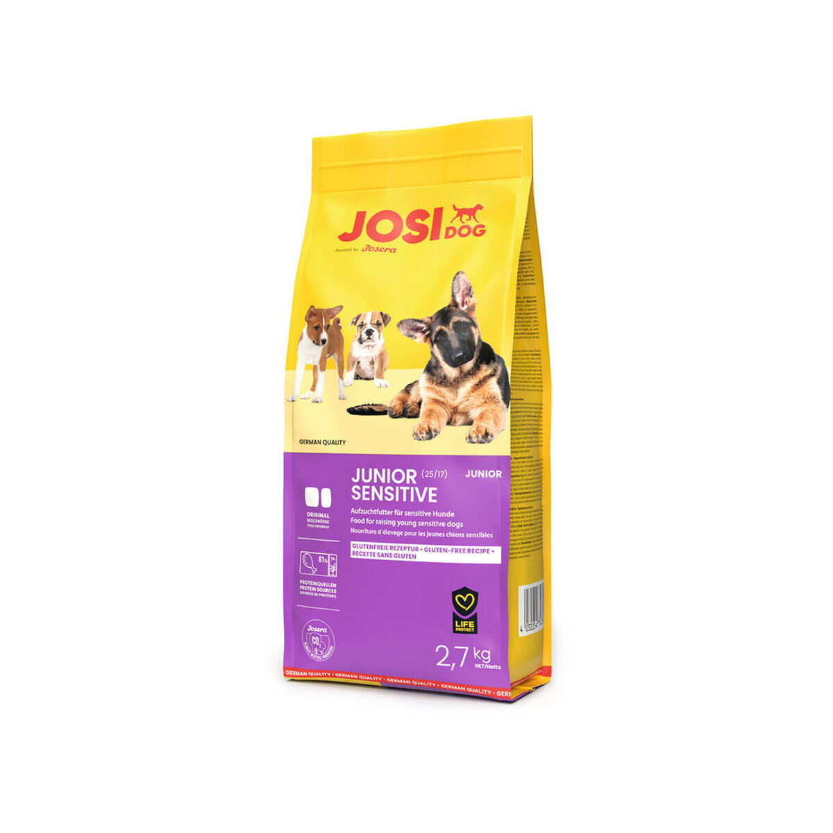 Píce Josera Junior Sensitive 2,7 Kg Ptáci